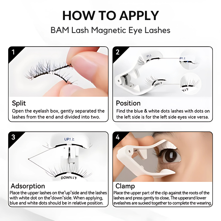 BAM Lash™ Magnetic Eyelashes